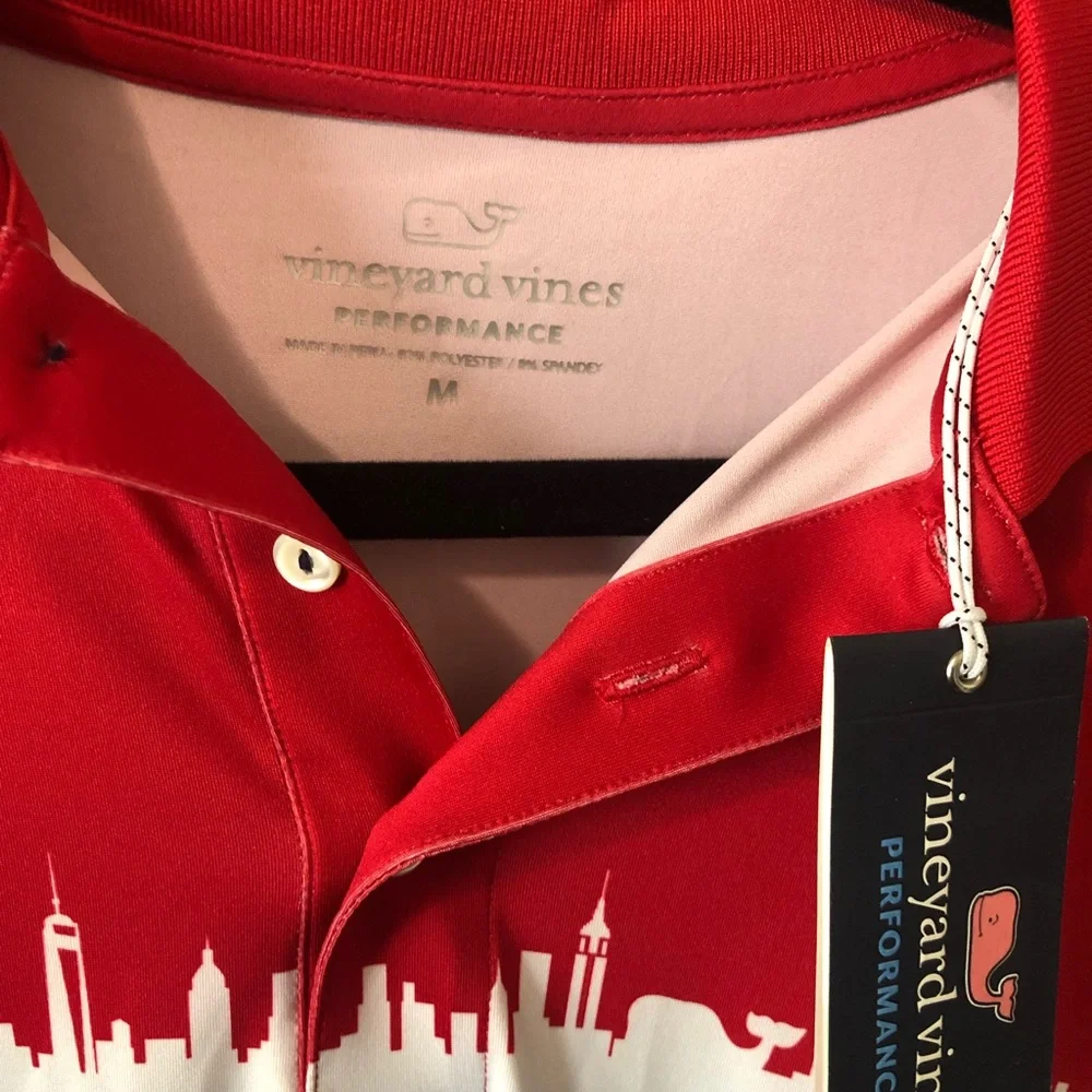 Vineyard Vines Performance Golf Polo - Picture 2 of 3